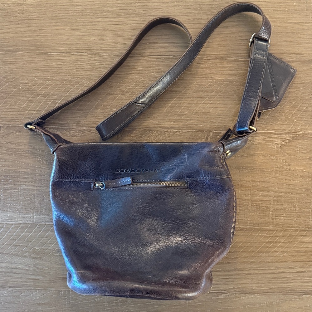 Cowboysbag Brown Leather Crossbody Bag
